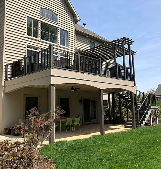 two story deck